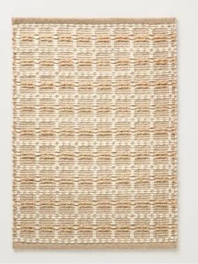 Box Grid Rectangular Handmade Woven Rug from the Hearth & Hand with Magnolia